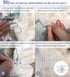 Muslin Soft Swaddle Blankets, Muslin Quilt Baby Blanket for Boy Girl Toddler Daycare, Kids Swaddle Wrap, Practical Size 43 X 45 inches (Rainbow Un...