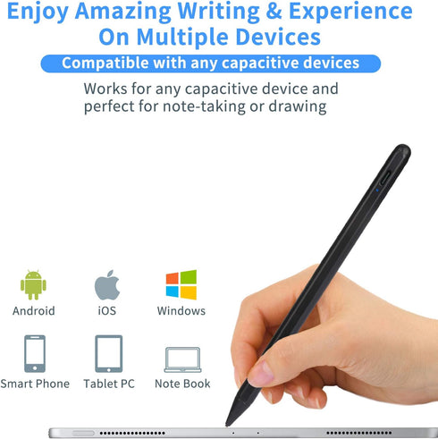 Stylus Pens for Lenovo Tab P12/P11 Pro Pencil, Evach Capacitive High Sensitivity Digital Pencil with 1.5mm Ultra Fine Tip Stylus Pencil for Lenovo...