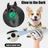 Giggle Ball for Dogs, Interactive Glow Ball Dog Toys, Glow in The Dark Dog Ball Wobble Ball for Small Dogs, Durable Wiggle Ball Dog Toy for Reliev...