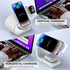 AMLINK 4 in 1 Wireless Charger, Magnetic Wireless Charging Station for iPhone 15/14/13/12/Pro/Max/Plus, Fast Charging Stand Dock for Apple Watch 8...