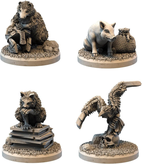 Tainted Grail The Fall of Avalon Companions Miniatures COMPONENT UPGRADE - Enhance Your Gameplay with Detailed Miniatures! Ages 14+, 1-4 Players, ...