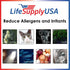 LifeSupplyUSA HEPA Filter Replacement Compatible with Hunter Permalife 30967, 30757, 30755, 30756, 37755...