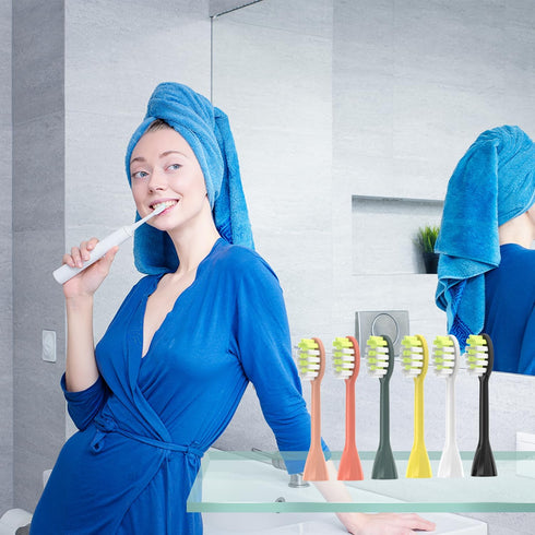 One Series Replacement Toothbrush Heads Pisonicleara Compatible with sonicare Philips One Series BH1022/03 HY1100/02 HY1102 (8-pc) Battery Brush, ...