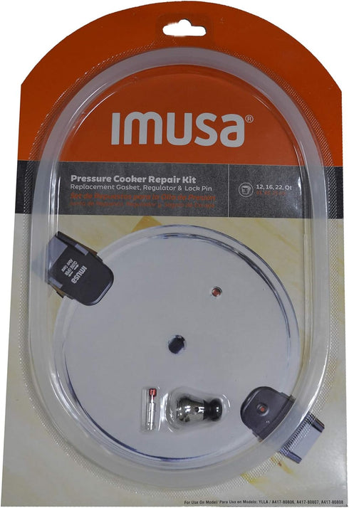 IMUSA USA 12Qt, 16Qt & 22Qt Repair Kit for IMUSA Pressure, Red...
