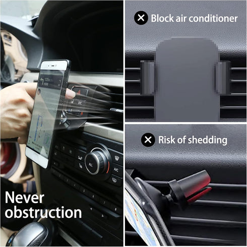 LLKUANG 360-Degree Rotary Cell Phone Holder Mobile Phone Mount for BMW 3 Series E90 E91 E92 E93 2005-2010 2011 2012(Aluminium Alloy)...