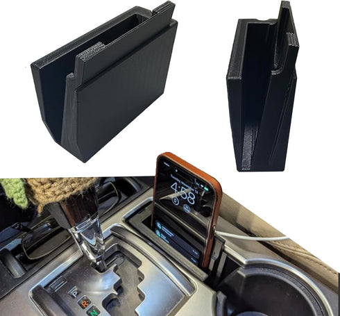 Holder Wireless Charger for 5th Gen Toyota 4Runner Compatible with iPhone,Center Console Inserts Fits for Toyota 4runner Accessory for 5th Gen Toy...
