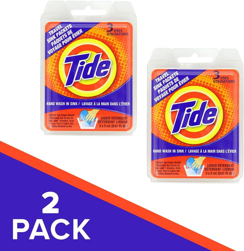 Tide Travel Sink Packets (2)...