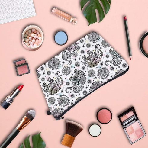 Makeup Bag for Women Cosmetic Bag Small Makeup Bags Waterproof Travel Case Toiletry Bag Accessories Organizer Girl's Gifts (Elephant 1151)......