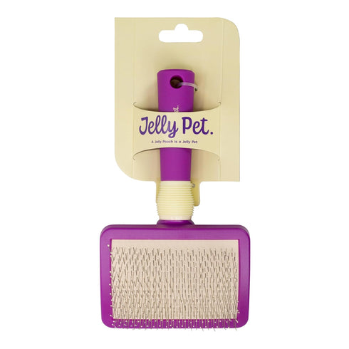 Pivoting Slicker Brush, Brush Head Moves, Soft Pin Slicker, Protects Skin, Prevents Irritation, Effortless Brushing of Shedding Dogs, Detangles an...