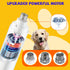 Dog Nail Trimmers, Usable for Cat Nail Clipper, Dog Nail Grinder, Upgraded Dog Nail Grinder Silent Use, Rechargeable Battery, Equipped with LED Li...