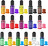 Epoxy Resin Pigment - 16 Colors Translucent Resin Colorant, Highly Concentrated Resin Dye for DIY Jewelry Making, AB Resin Coloring - 10ml...