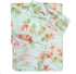 Wendy Bellissimo Super Soft Swaddle Receiving Blanket (35x40) with Hat or Headband for Baby Boy or Baby Girl (Aqua)...