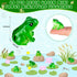 120PCS Mini Resin Frogs Green Frogs Figurines Miniature Animals Garden Decor for Model Fairy Garden Miniature Moss Landscape Display, DIY Terrariu...