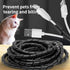Yosoo Spiral Cable Wrap, 6mm/1/4" Black, 2M (6.56ft) Cable Organizer...
