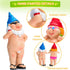 Garden Gnomes Gag Gifts Funny Gifts for Men Women Garden Gnomes Outdoor Yard Decorations Outdoor (Couple Gnomes)...