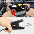 QIANRENON Solar Panel Connector Cable 12AWG Solar Panel Connector to Battery Clip Extension Cable Alligator Clip to Male & Female Solar Connectors...
