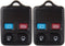 SCITOO Key Fob Keyless Entry Remote Shell Case & Pad 2X4 Button fit for Ford for Mercury for Mazda for Lincoln 98-16 CWTWB1U331-9...