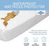 Waterproof Mattress Cover – 33 x 75 x 12” for Toddler, Trundle, Bunk Bed – Heavy Duty Vinyl Plastic Bed Fitted Sheet, 100 GSM PVC – Long Lasting Q...