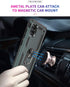 Samsung A71 5G Case, Military Grade Heavy Duty Protection Phone Case Cover with HD Screen Protector Magnetic Ring Kickstand for Samsung Galaxy A71...