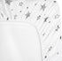 TL Care Printed 100% Cotton Knit Fitted 18" x 36" Cradle/Bassinet Sheet - Compatible with Mika Micky Bassinet, Super Stars, Soft Breathable, for B...