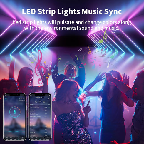 iNextStation 44 Keys IR Remote RGB Led Controller, Bluetooth RGB LED Strip Controller with APP Control/Music Sync RGB 4-Pin Controller DC 5-24V fo...