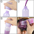 4 Pcs Root Comb Applicator Bottle, 6 Oz Hair Dye Applicator Bottle with Comb and Scale Plastic Hair Oil Applicator Bottle for Hair Dye and Hair Ca...