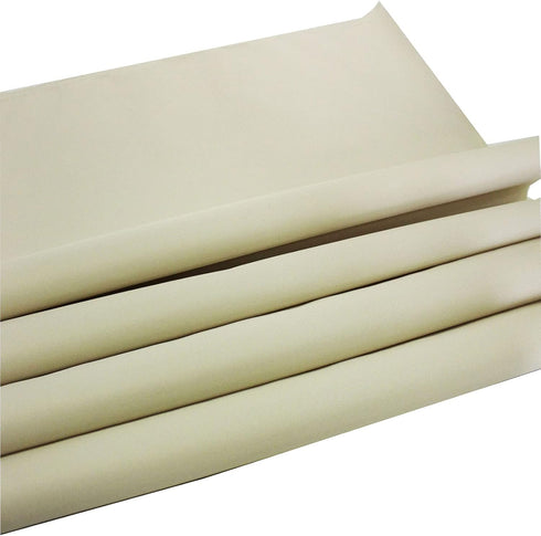 Mybecca Canvas Marine Fabric 600 Denier Indoor/Outdoor Ivory 1 Yard (36" x 56")(Cut Separately for Prime Orders)...