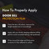 XPEL Clear Universal Door Sill Guard - 60" x 2.75" - Ultimate Protection for Car or Truck Door Sills against High Traffic and Damage, Easy to Inst...