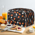 Bat 2 Slice Toaster Covers, Pumpkin Ghost Anti-Sputtering Bread Toaster Cover Toaster Dust Cover, Small Washable Kitchen Appliance Protector, Keep...