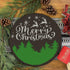 Christmas Stencils for Painting on Wood 12 Inch & 6 Inch - Large Round Holiday Stencils for Crafts Reusable for Signs, Canvas, Fabric & More – Gri...