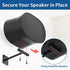 Speaker Mount Bracket for Sonos Era 300 Wall Mount Shelf with Kits Easy to Install - Metal Speaker Mount Mounting Bracket Compatible with Sonos Er...