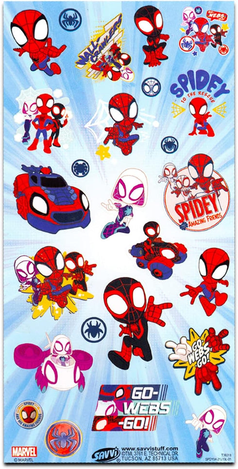 Spidey and His Amazing Friends Ultimate Activity Set - Spiderman Art Bundle with Coloring Pages, Stickers, Coloring Utensils, and More | Spidey Ac...