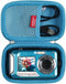 Hermitshell Hard Travel Case for Waterproof Digital Camera Underwater Camera Full HD 2.7K 48 MP Video Recorder Selfie Dual Screens (DV806)......