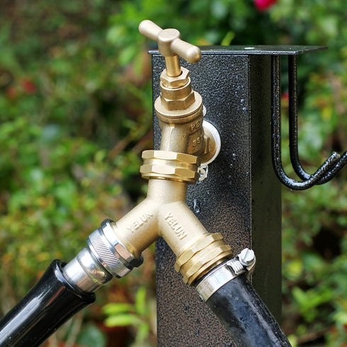 Garden Hose Splitter,2 Way Connector Heavy Duty Brass, Garden Faucet,Splitter for Outdoor Faucet, Hose y Splitter, Hose Bib Splitter (2 SET)...