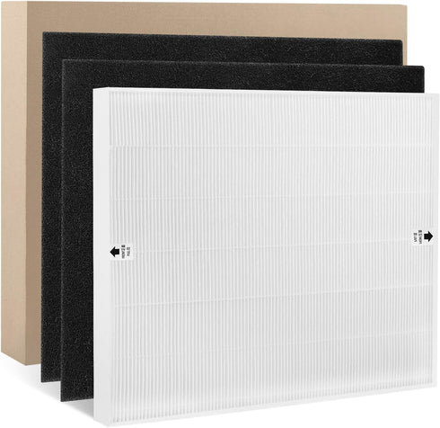 KEEPOW Hepa Filter Replacement Compatible with Coway Air Purifiers, AP-1512HH Filter Replacement Compatible with Coway Airmega AP-1512HH, Part 330...