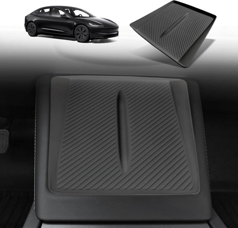 BestEvMod for Refreshed Model 3 Highland Center Console Phone Charge Area Silicone Mat Non Slip Silicone Pad Compatible with 2024 Refreshed Tesla ...