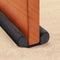 GDHOMM Under Door Draft Stopper Door Sweep Noise Blocker Weather Stripping Size Adjustable 30"-36" Gap Filler & Door Seal, Black...
