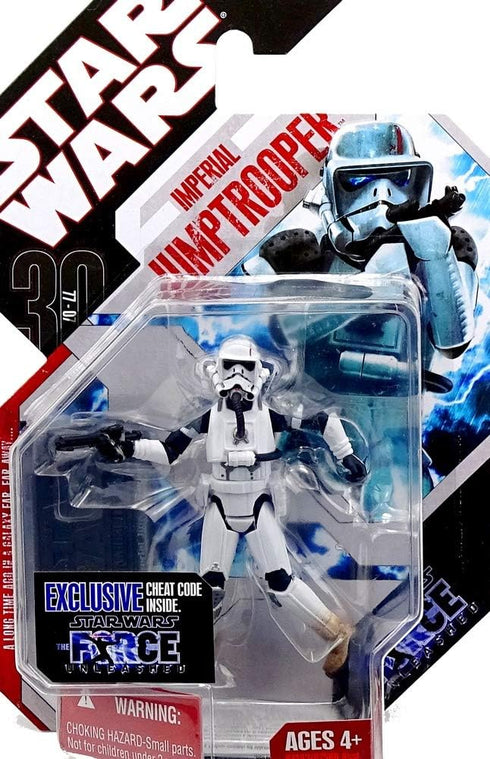 Star Wars Basic Figure Force Unleashed Imperial Jumptrooper...