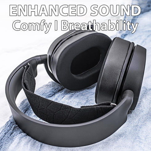 Arctis Pro Thicker Cooling Gel Earpads Compatible with Arctis Pro, Arctis 7/5/3/1, Arctis 9X, Arctis 7X, Arctis 7P, RIG 800 Series, ATH M50X, M40X...