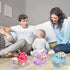 Baby Girl Toy Cars for Babies, Pink Car Toys for Baby Girls Gifts, Toy Car for Infant Toddler Girl, Push and Go Trucks Rattles Soft Rattle Car for...