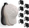 8 Pack hat racks for baseball caps wall, Stainless Steel Hat Organizer for baseball caps, No-Drilling,Strong Adhesive Hat Hanger, Hat Holder for p...