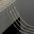 YOUBEIYEE 16.4 Feet Gold Plated Jewelry Chains Bulk Mixed Color Glass Bead Chains for Jewelry Making Women Necklace Anklet DIY Jewelry Supplies...