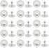 UNICRAFTALE 30pcs 304 Stainless Steel Stud Earrings with Loop Bohemian Hollow Flat Filigree Earrings Posts with Hole Ear Nuts Metal DIY Earring Ac...