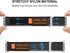 TRUMiRR Band for Apple Watch Ultra 2 / Ultra 49mm, Stretchy Nylon Watchband Metal Loop Strap for iWatch Apple Watch SE (2nd Gen) Series 9 8 7 6 5 ...