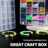 26 grids bead organizer box (1.7cm thick), Arts DIY Crafts Jewelry organizers and storage box, Dividers plastic bead storage box, craft storage fo...