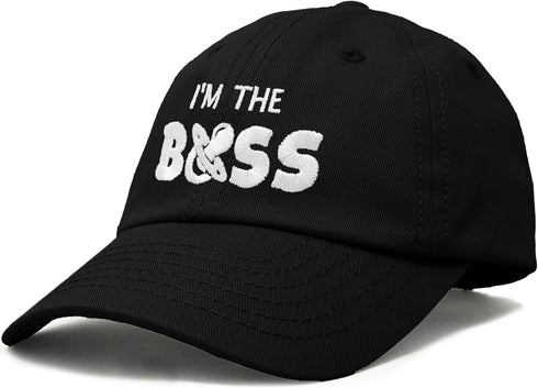 DALIX I'm The Boss Baby Hat Infant Baseball Cap for Baby Girls and Boys...