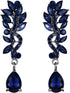 EVER FAITH Women's Austrian Crystal Bridal Chandelier Teardrop Dangle Earrings...