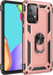 Military Grade Drop Impact for Samsung Galaxy A52 5G Case 360 Metal Rotating Ring Kickstand Holder Armor Heavy Duty Shockproof Case for Galaxy A52...