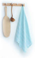 Cacala 100% Turkish Cotton Kitchen Tea Towels, Highly Absorbent Luxury Soft Quick Drying Dish Towel with Hanging Loop for Gym, Yoga, Bath, Sports,...