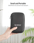 ORICO Hard Drive Case 2.5 inch External Drive Storage Carrying Bag Waterproof Shockproof with Inner Size 5.5x3.5x1.0inch for Organizing HDD and El...